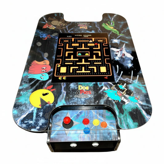 60 Classic Retro Games Cocktail Arcade Machine for Home or Work - Full Size - 2-Player